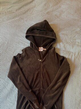 Brown Velour Juicy Couture Jacket